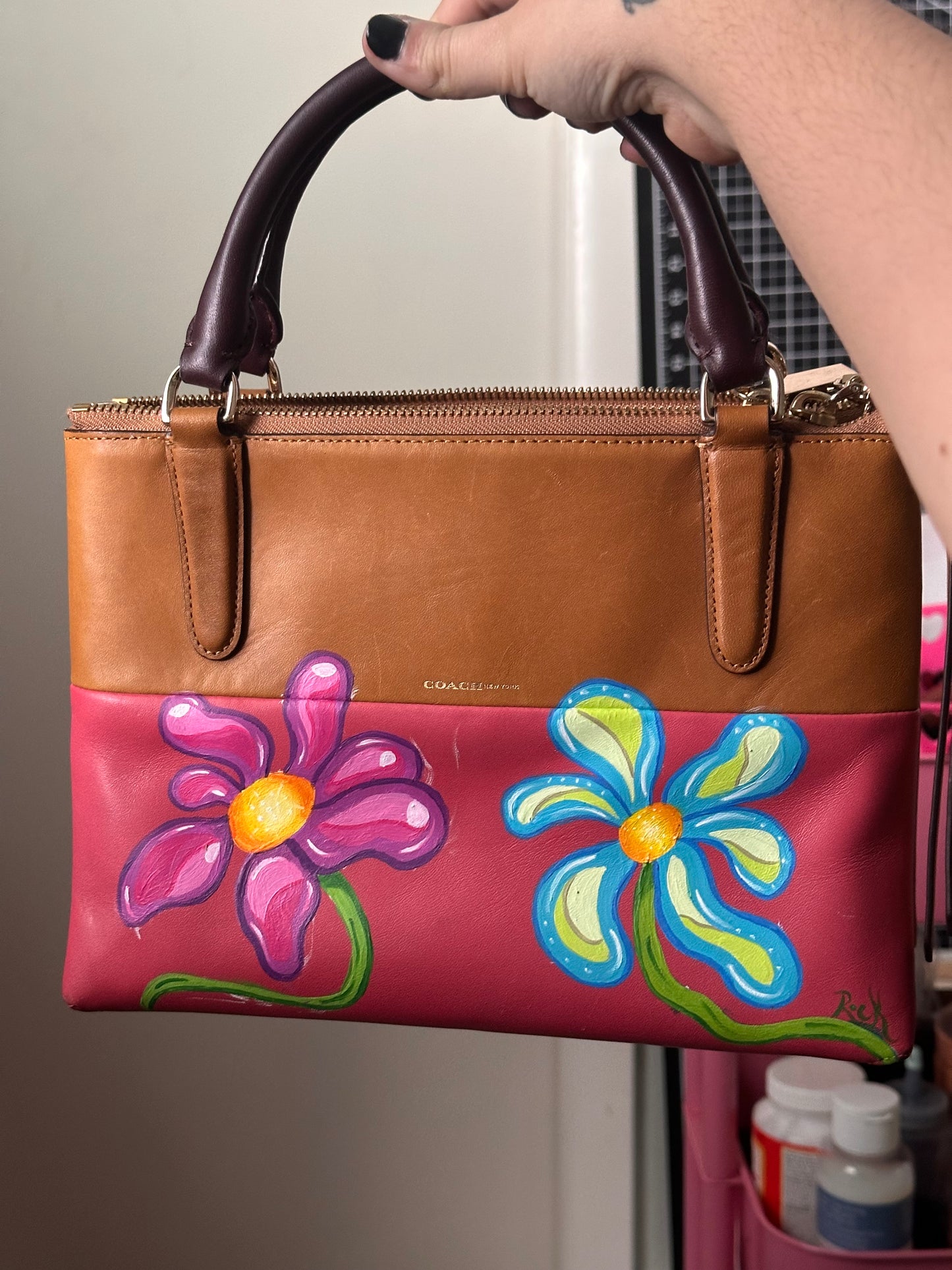 Funky Flower purse
