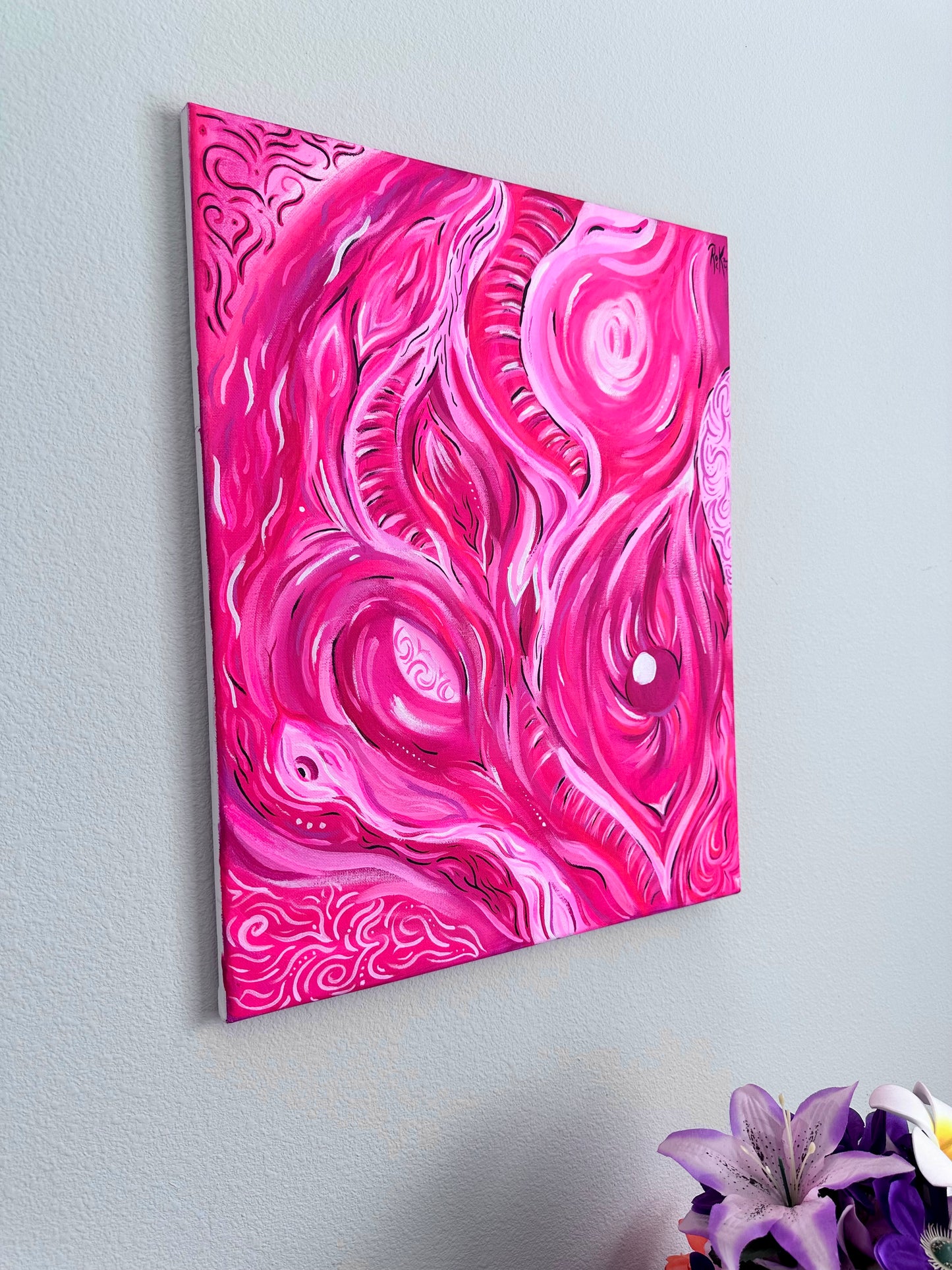 “The Pink Tide” Original