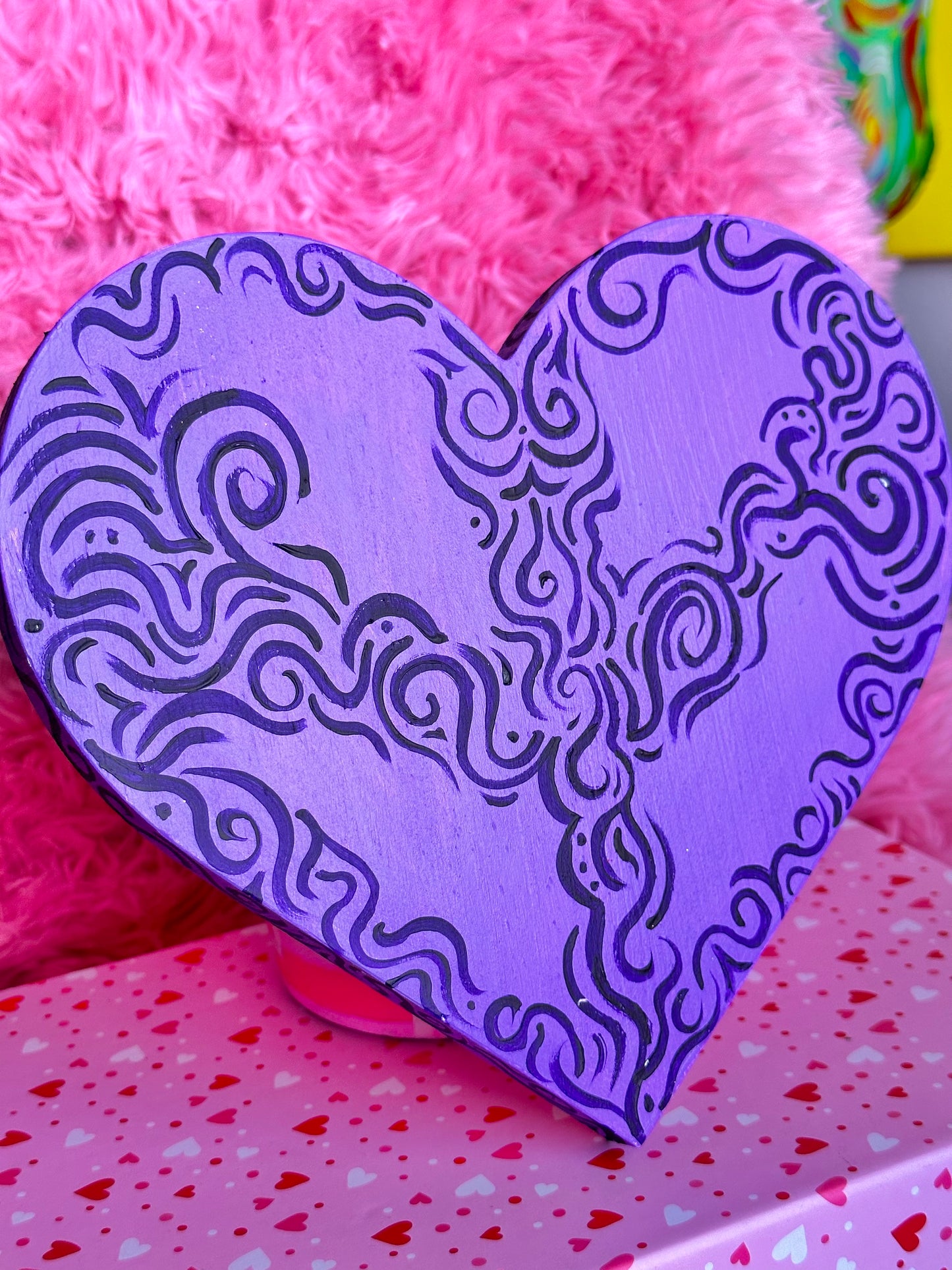 Purple Fantasy Heart
