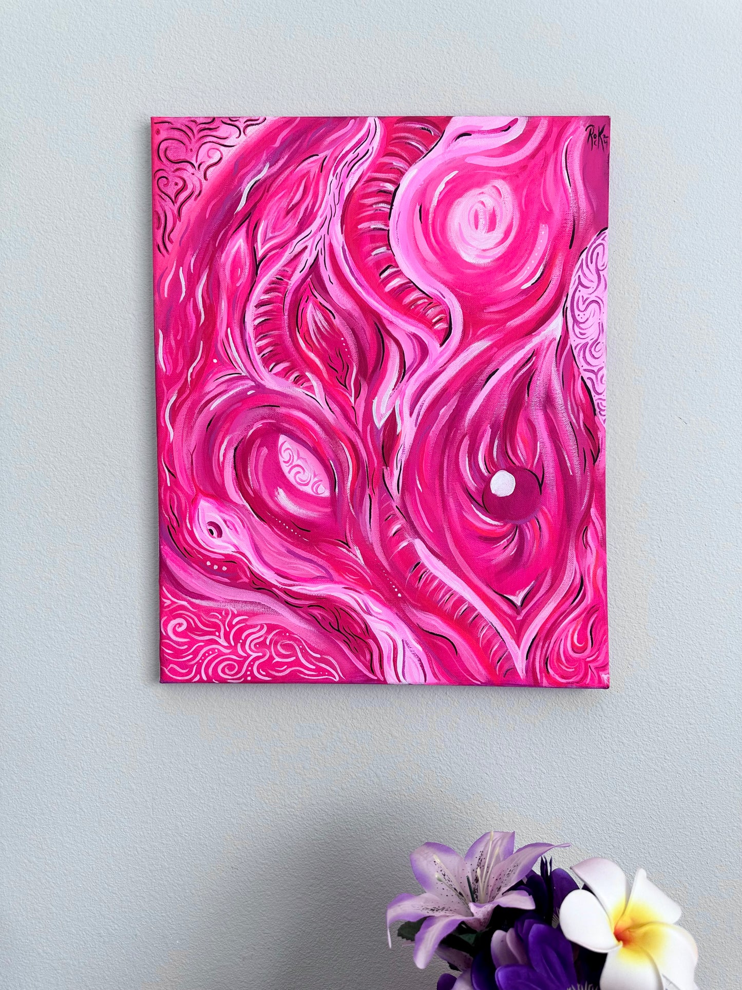 “The Pink Tide” Original
