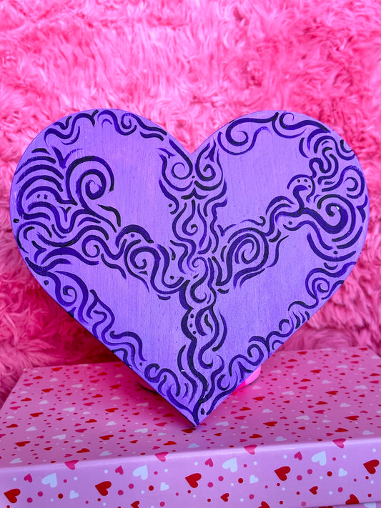 Purple Fantasy Heart