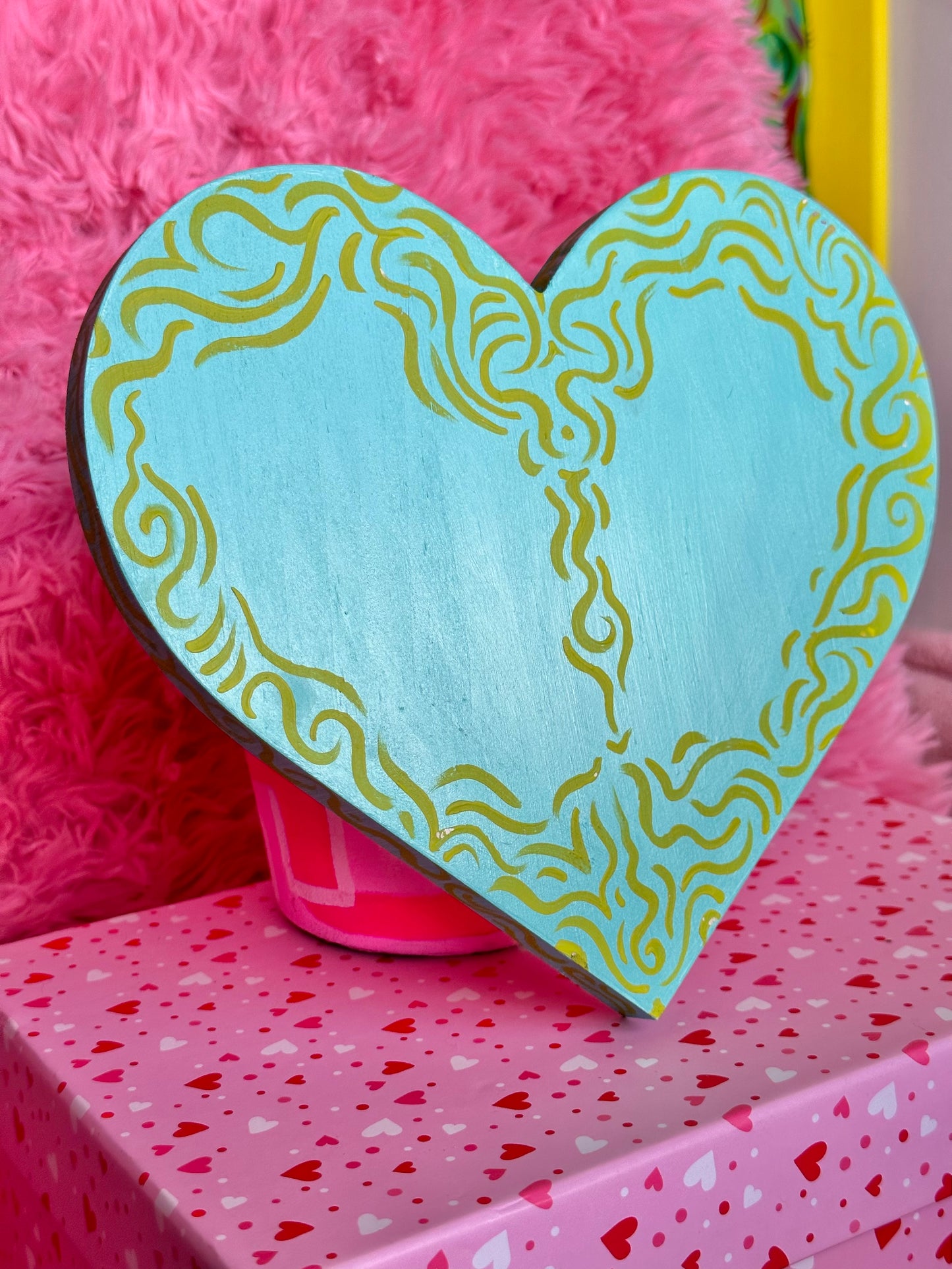 Blue & Green Fantasy Heart